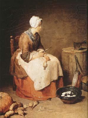 The Kitchen Maid (mk08), Jean Baptiste Simeon Chardin